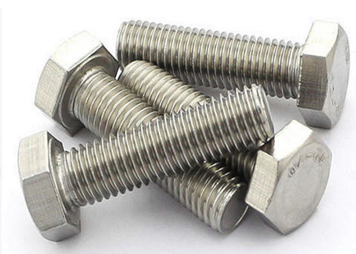 China 24inch Length 12.9 Grade M8 45mm Screw , A193 Stainless Steel Hex Head Screws factory