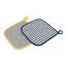 Buy cheap Small Grid Silver Coating Cotton Cloth Hot Pad Holders For Kicthen Cooking from wholesalers