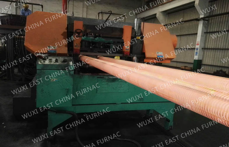 China 100mm Red Copper Pipes Continuous Casting Plant , Horizontal Casting Machine factory
