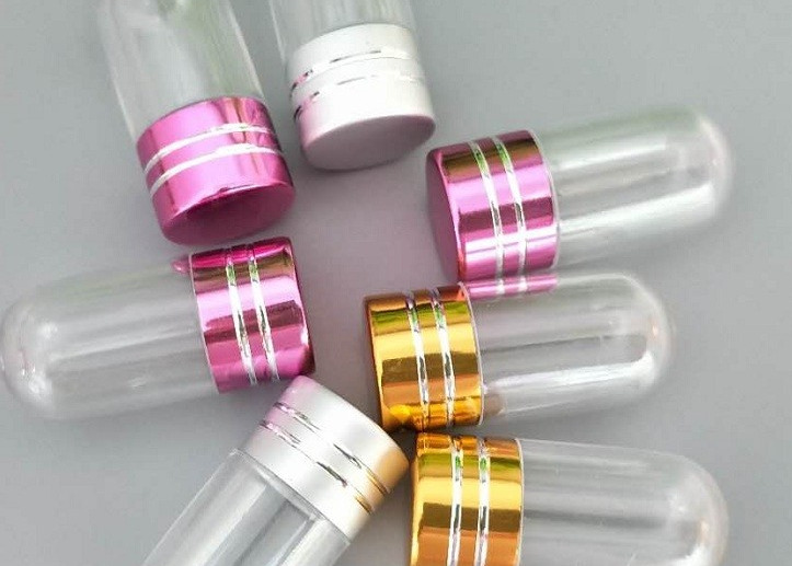 China 16mm Clear Plastic Pill Bottles 3g Single Sexual Enhancer Capsule factory
