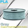 Buy cheap Professional Gray PLA 3d Printer Filament , 3D Printing Consumables Material from wholesalers