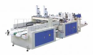 China Economic  Express Bag Making Machine /  Plastic Bag Manufacturing Plant PLC Control factory