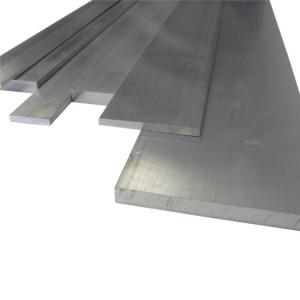 China 6063 Aluminium Alloy Profile Extruded Aluminum Flat Bar Rectangular Strip factory