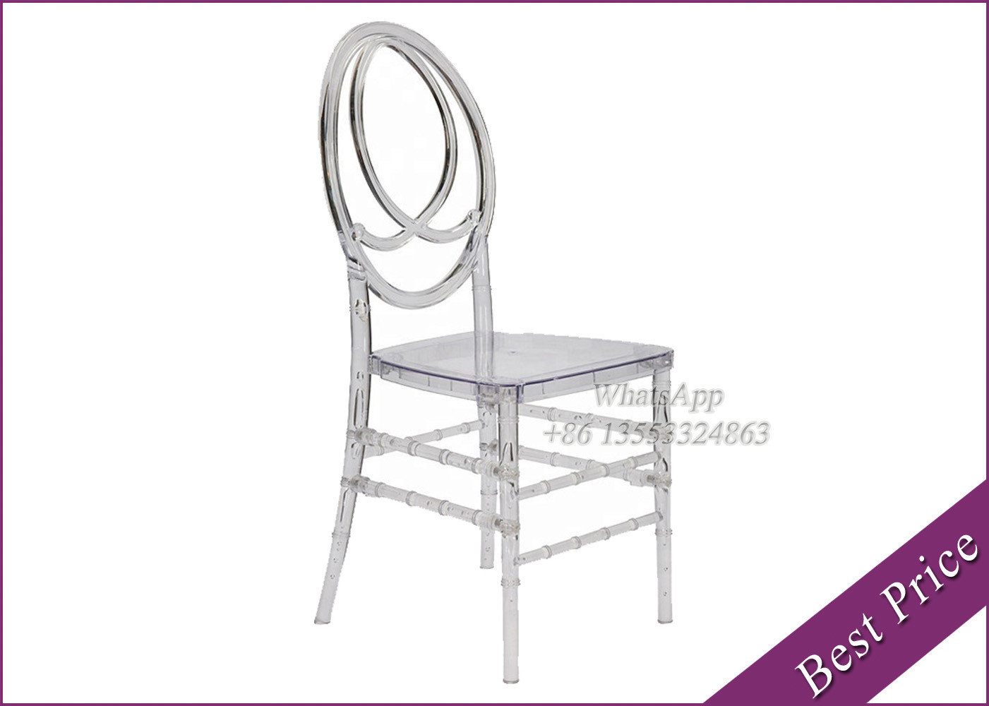 China Chinese Furniture Plastic Wedding Chairs For Chiavari And Party (YC-102) factory