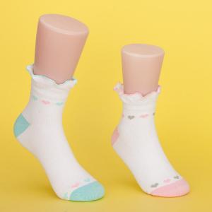 China Slip Resistant 100 Cotton Socks For Toddlers , Keep Warm Cute Baby Socks factory