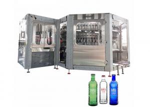 China 6000BPH  Rotary Feeding Beer Filling Machine , Carbonated Beverage Filler factory