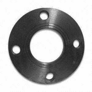 China Forged Steel Flat Flange, Meets ANSI, BS, JIS, UNI, MSS, EN and SP Standards factory