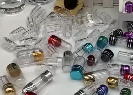 China 44mm 5g Plastic Capsule Bottle Blister Pack Bullet Shell factory