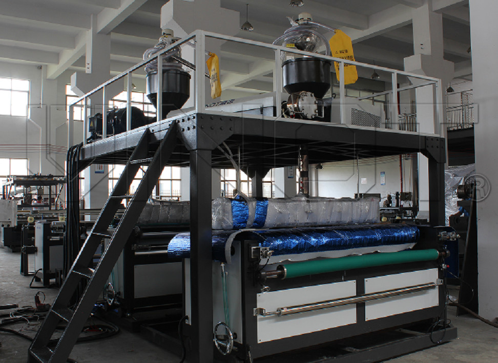 China Zhejian Vinot 50 - 150kg / H Output Air Bubble Manufacturing Machine Safe Design with LDPE raw material Model SYF-1600 factory