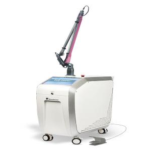 China FDA Q Switched ND Yag Laser Tattoo Removal Machine 5ns Pulse for peeling pigmentation factory