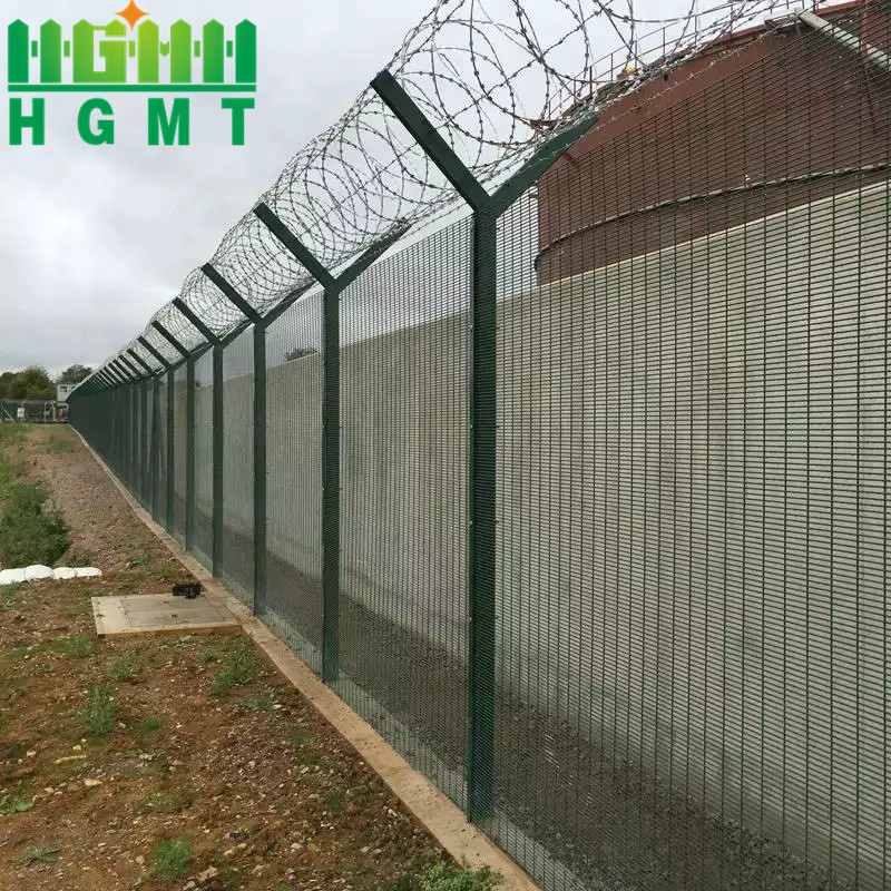 Buy cheap Powder Coated High Security Wire Mesh Fence Anti Cut Anti Climb from wholesalers