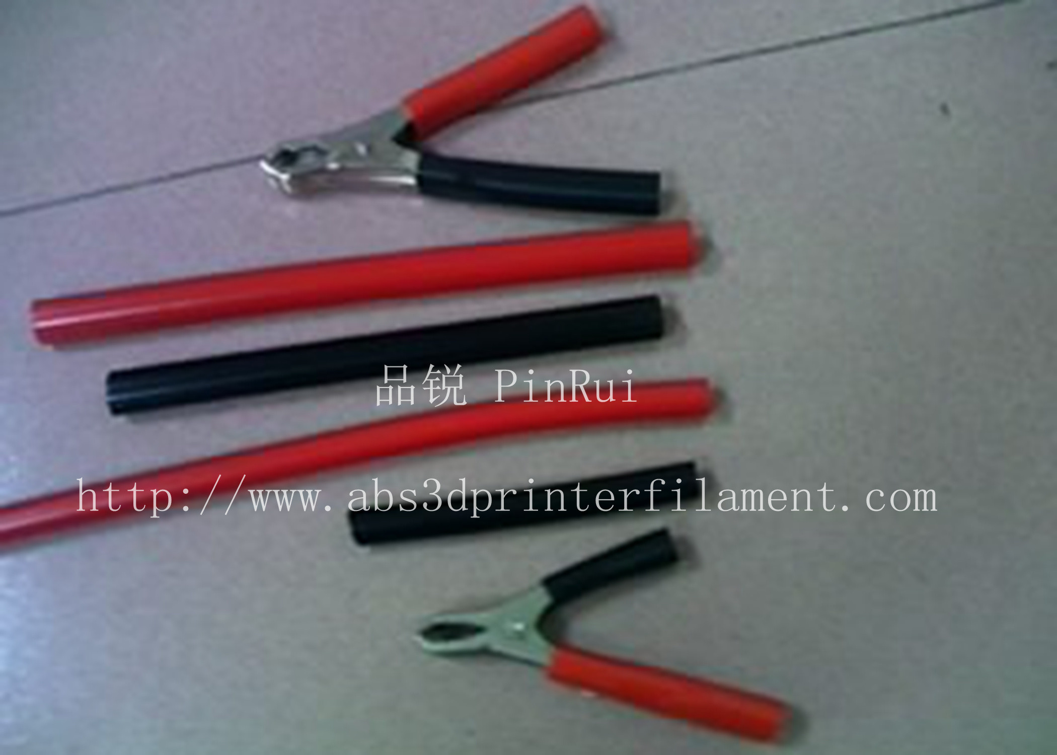 China Red / Black Plastic Flexible Hose For Alligator Clip , Wire Harnesses , Transformers factory