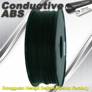China Good elasticity universal ABS Conductive 3d Printer Filament in Black factory