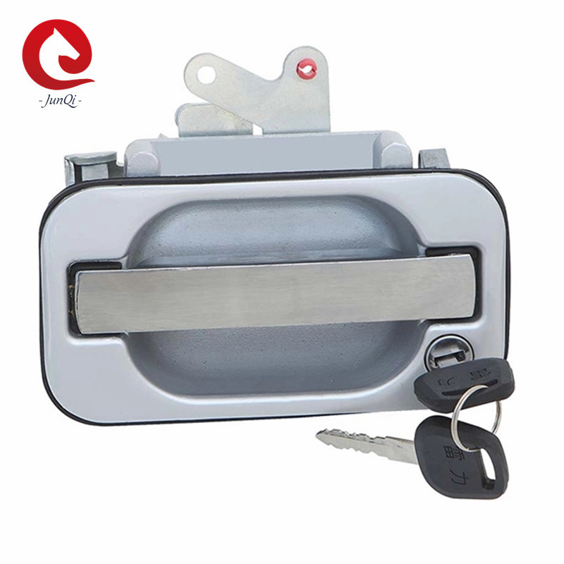China Silver Metal Luggage Storehouse Car Door Lock Replacement Square Vertical factory