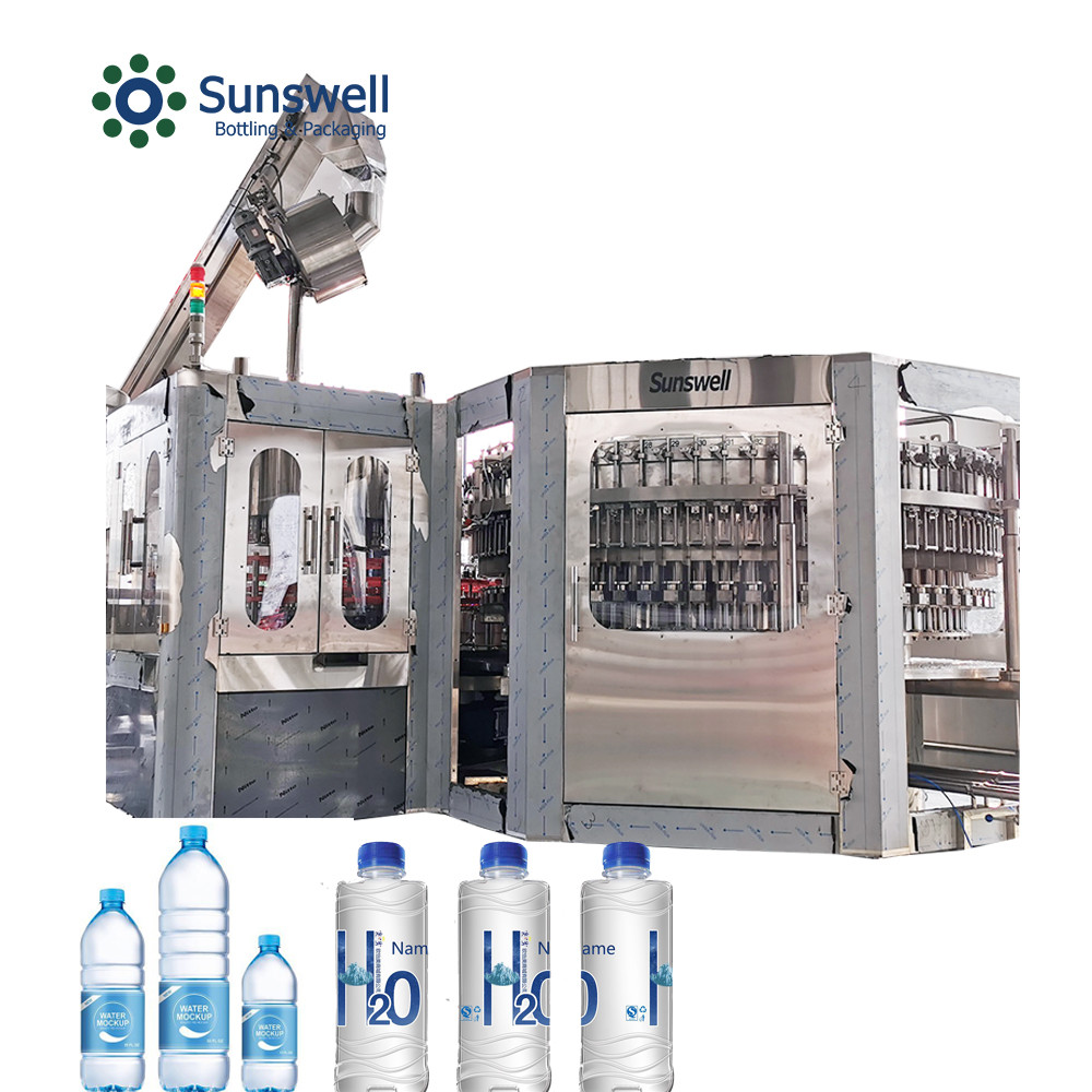 China Automatic Water Filling Machine  Bottle Blowing Electric SUS316 Minral Water Plant factory
