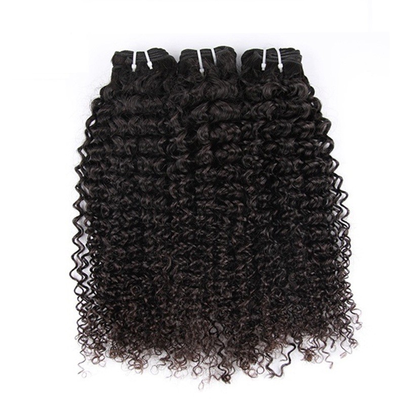 Natural Color Peruvian Body Wave Hair Bundles Curly Dancing And Soft 10