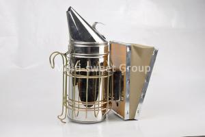 China 19.3*10cm Barrel Galvanized Leatheroid Electric Bee Smoker factory