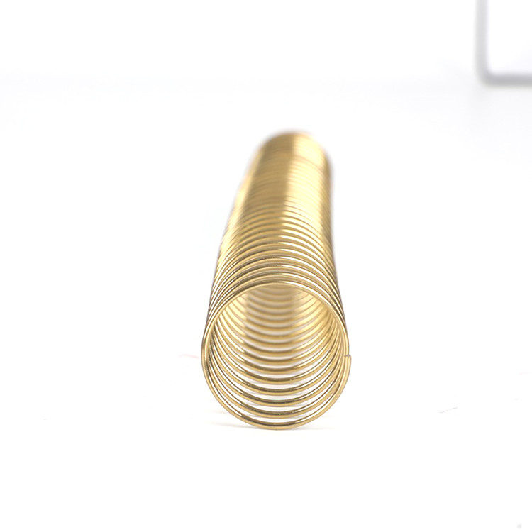 China A4 A5 Notebook Coil Ring Binder , 1/2'' Aluminium Spiral Spine Binding factory