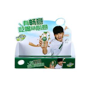 China customized pvc display stand rectangle counter box clear food factory