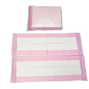 China PE Film 50GSM 250mm PET Cloth Nursing Pads Fabric Breast Pads factory