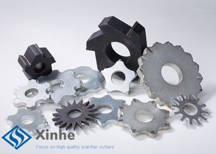 China Floor Scarifier Full Steel Carbide Milling Cutters With Sharp Pointed Teeth factory