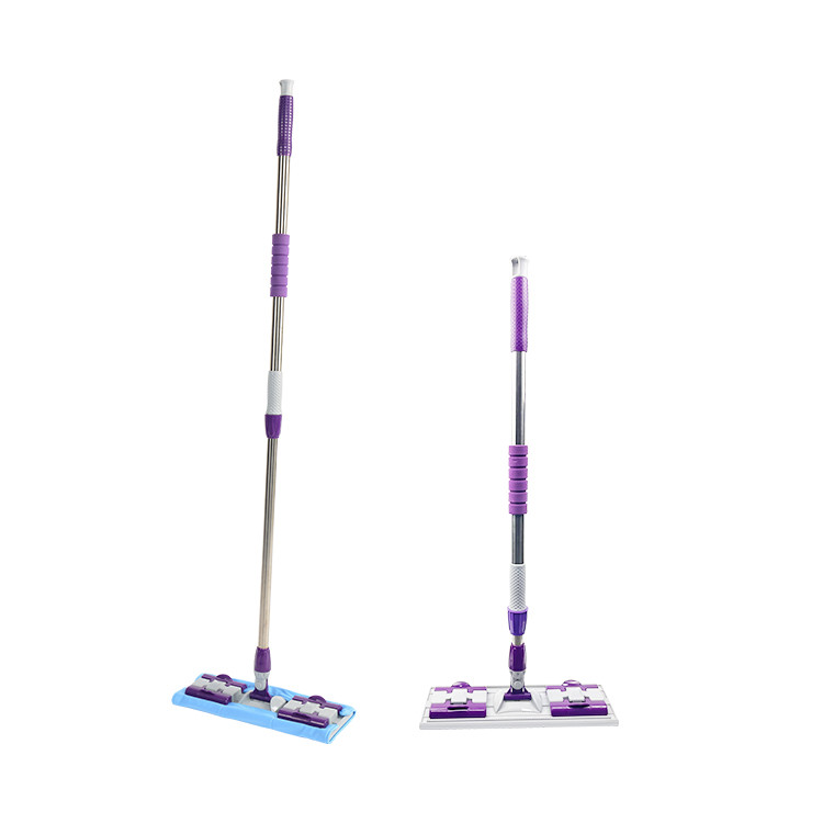 China Easy Wet and Dry esd microfiber cleaning mop with extensible mop stick factory