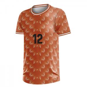 China BSCI Short Sleeve Recycled Sports Wear Football Jersey T Shirt factory