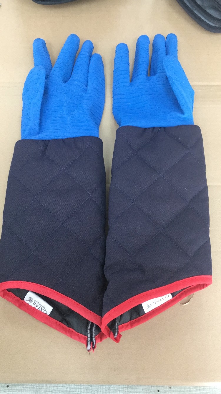 China Washable Steam Resistant Gloves Customized Logo  Size S-XXL Heat Protection factory