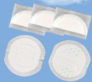 China SAP Nursing Breast Pads Breathable PE Film Non Woven Embossed factory