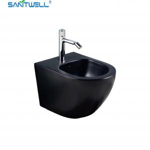 China SWJ0331MB Bathroom WC pan White Wall Hung Bidet 480*370*325 mm size , Floor mounted bidet factory