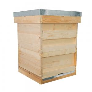 China China Fir National Beehive 10 Frame 3 Layers With Brood Box factory