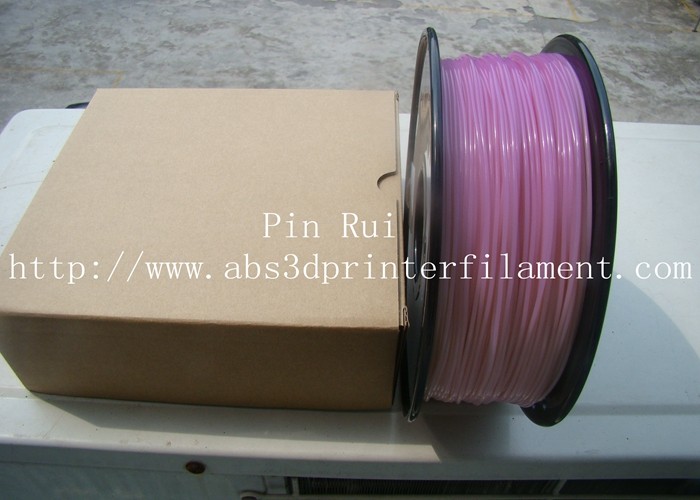 China High Quality 3D Printer Filament PLA 1.75mm 3mm For White To Purple  Light change  filament factory