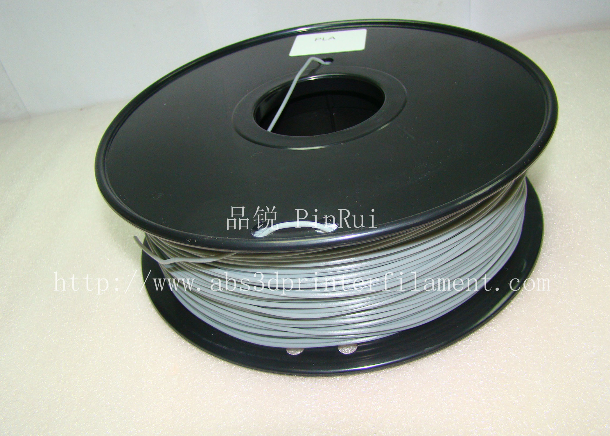 China Professional Gray PLA 3d Printer Filament , 3D Printing Consumables Material factory