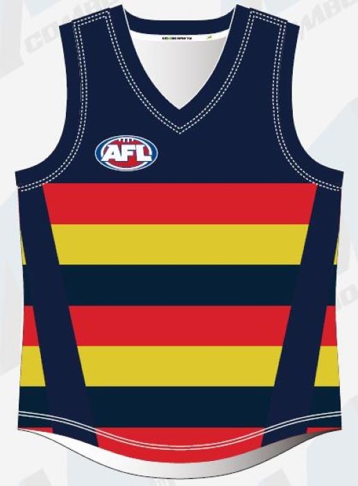 China Sublimation XS-5XL Aussie Rules Jersey Fast Dry AFL Guernsey factory