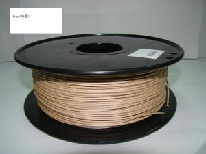 China 1.75mm / 3.0mm  3D Light Wood Filament For 3D Rapid Prototyping factory
