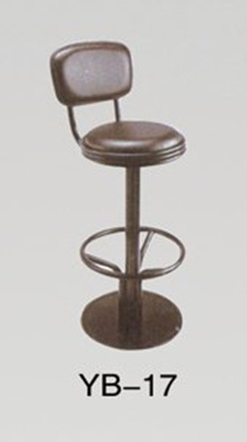 China Most popular newest simple high Metal legs bar chair with high back (YB-17) factory
