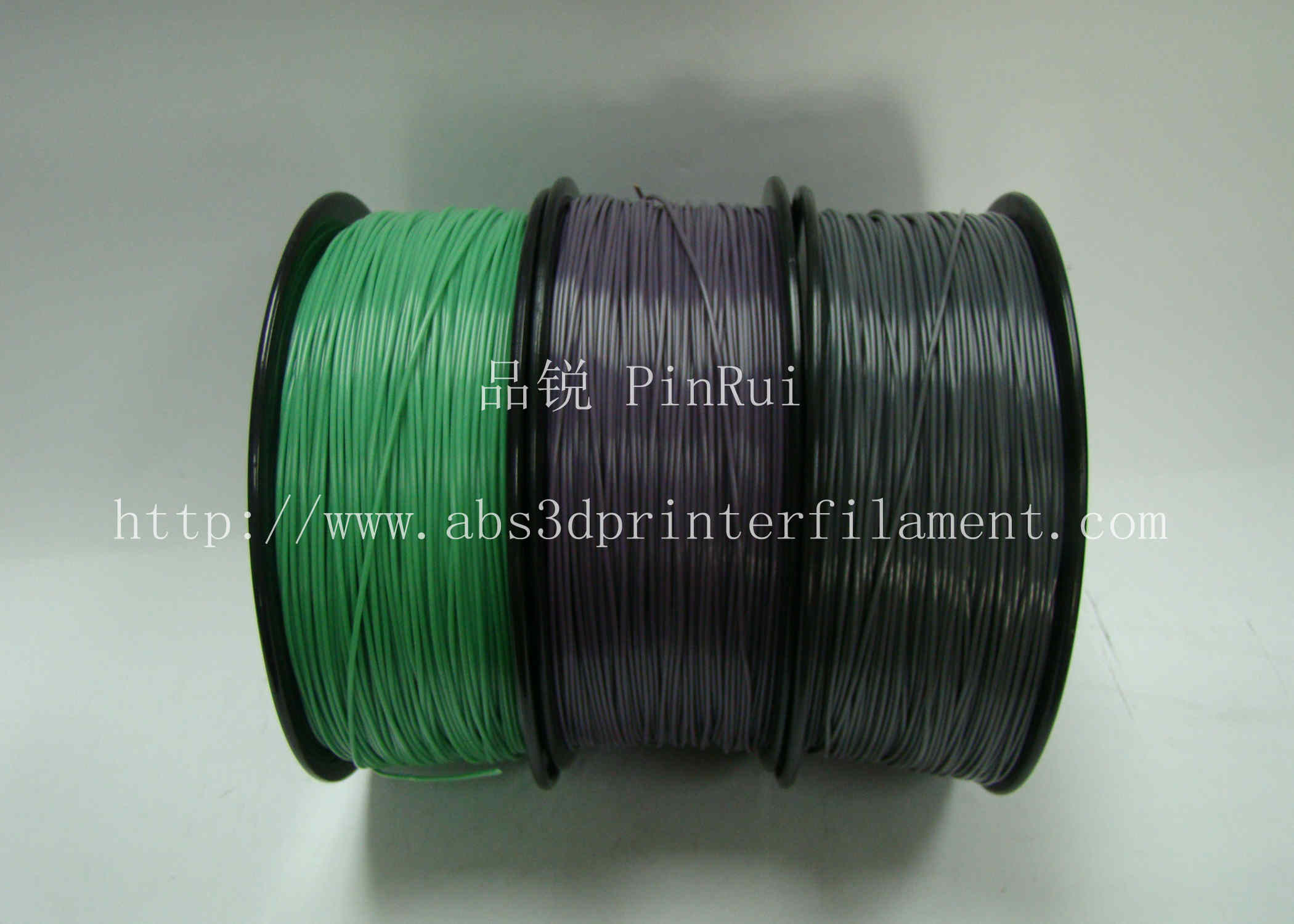 China Custom Color Changing abs and pla filament 1.75 / 3.0mm Grey to white factory