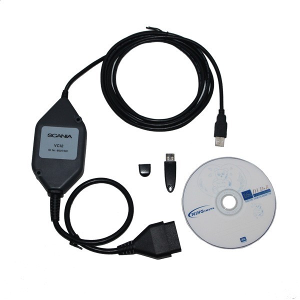 China Scania Vci2 Truck Diagnostic Tools Diesel Auto Tester / Software Version V2.6 factory