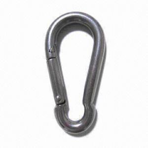 China Stainless Steel/Carbon Steel Snap Hook with Screw, Eyelet is Also Available for All Sizes factory
