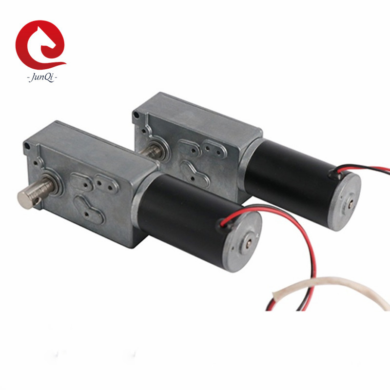 China 24VDC Worm Gear Reduction Motor 80kgf.Cm For Large Machinary factory