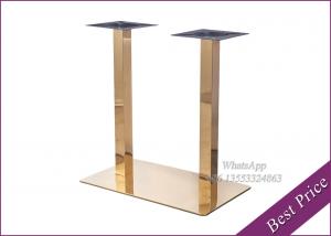China Gold Color Restaurant Table Base Dining Room For Sale From China (YT-A142) factory