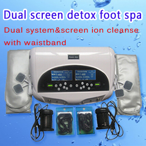 China Dual Screen Detox Foot Spa factory