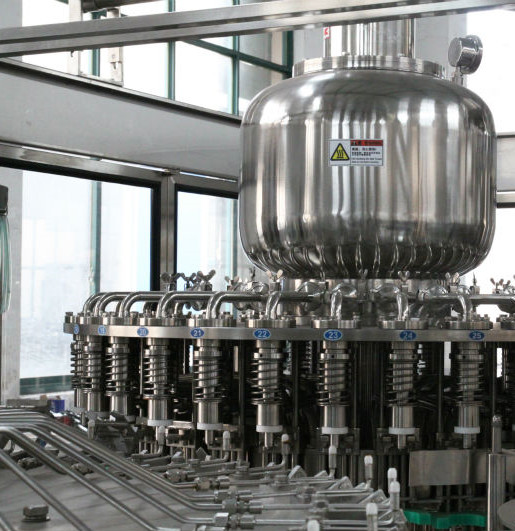 China 1000BPH - 22000BPH Tea Filling Machine Stainless Steel For Hot Water Filling factory