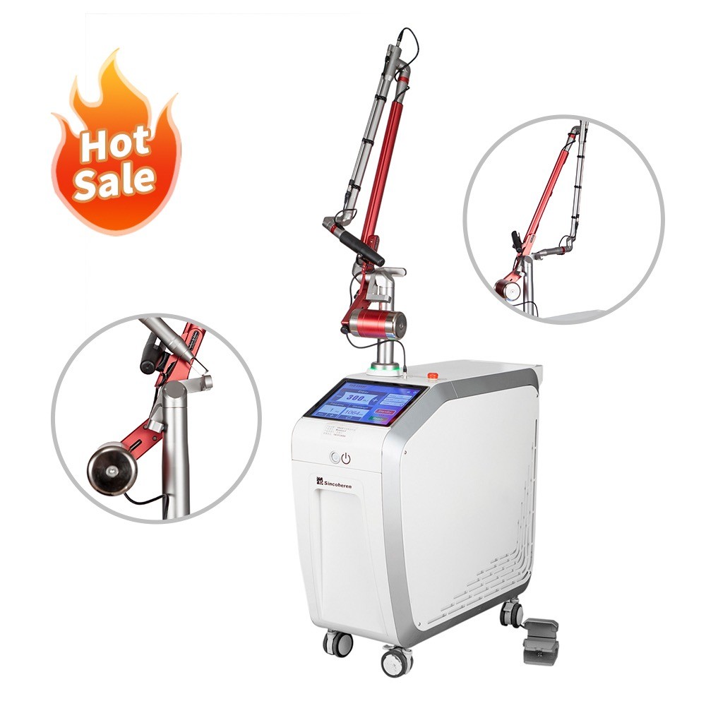 China Painless Q Switched ND Yag Laser Tattoo Removal Machine Non Ablative factory