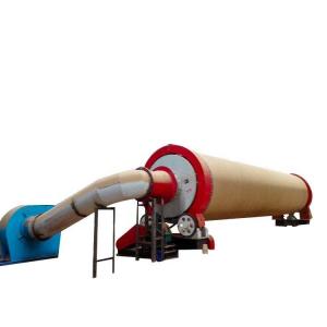 China DEXI Drum Rotary Dryer Biomass Pellet Making 15kw 22kw Fan Motor factory