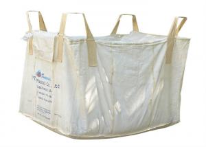China 100% Virgin PP Bulk Material Bags , Customized Size Reinforce PP Big Bags factory