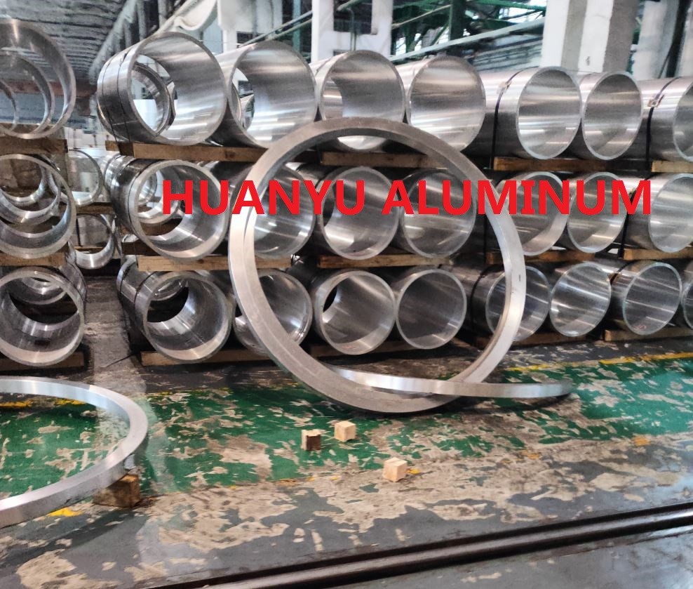 China Rolled Ring Forging 7075 T6 Forged Ring Aluminum Forging Parts factory