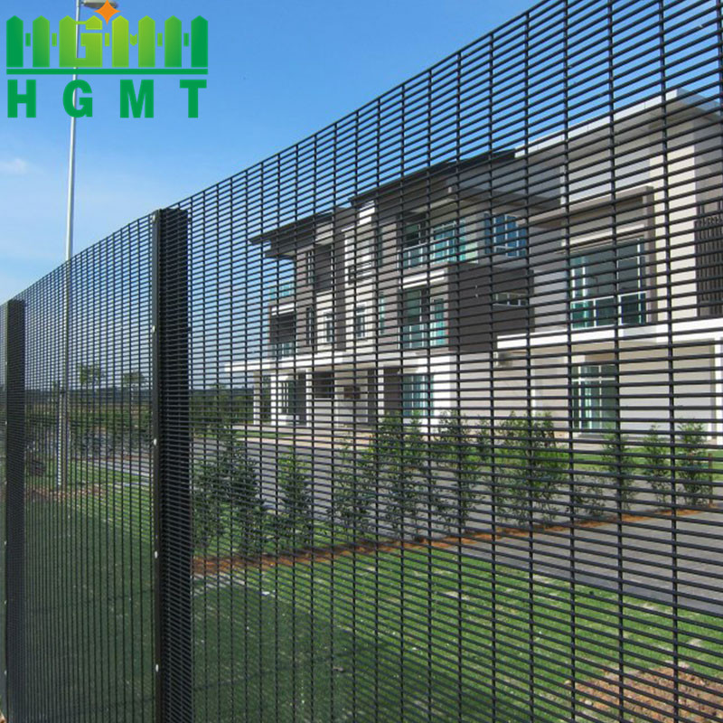 Buy cheap Galvanized And Powder Coated Anti Climb Security Fencing Grey from wholesalers