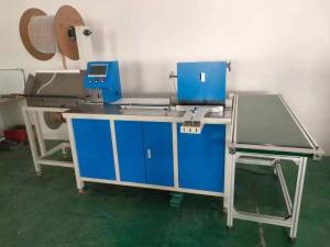 China 390mm Automatic Wire Ring Binding Machine Double Wire For Calendar factory
