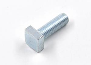 China Mild Steel Square Head Bolts M8 Grade 4.8 For Open Construction Sites factory